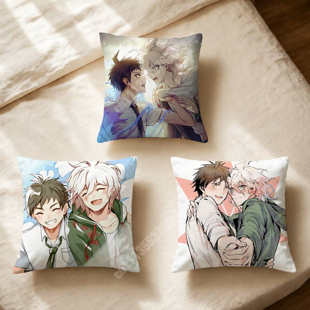 Home Cinema Couch - Sarung Bantal Cetak Komahina Danganronpa Komaeda