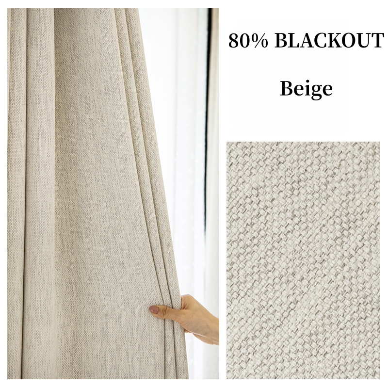 Blackout Curtain Thick - Tirai Ruang Tamu dan Kamar Tidur