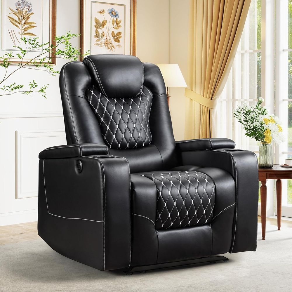 Home Cinema Couch - Kursi Recliner Elektrik dengan Port USB