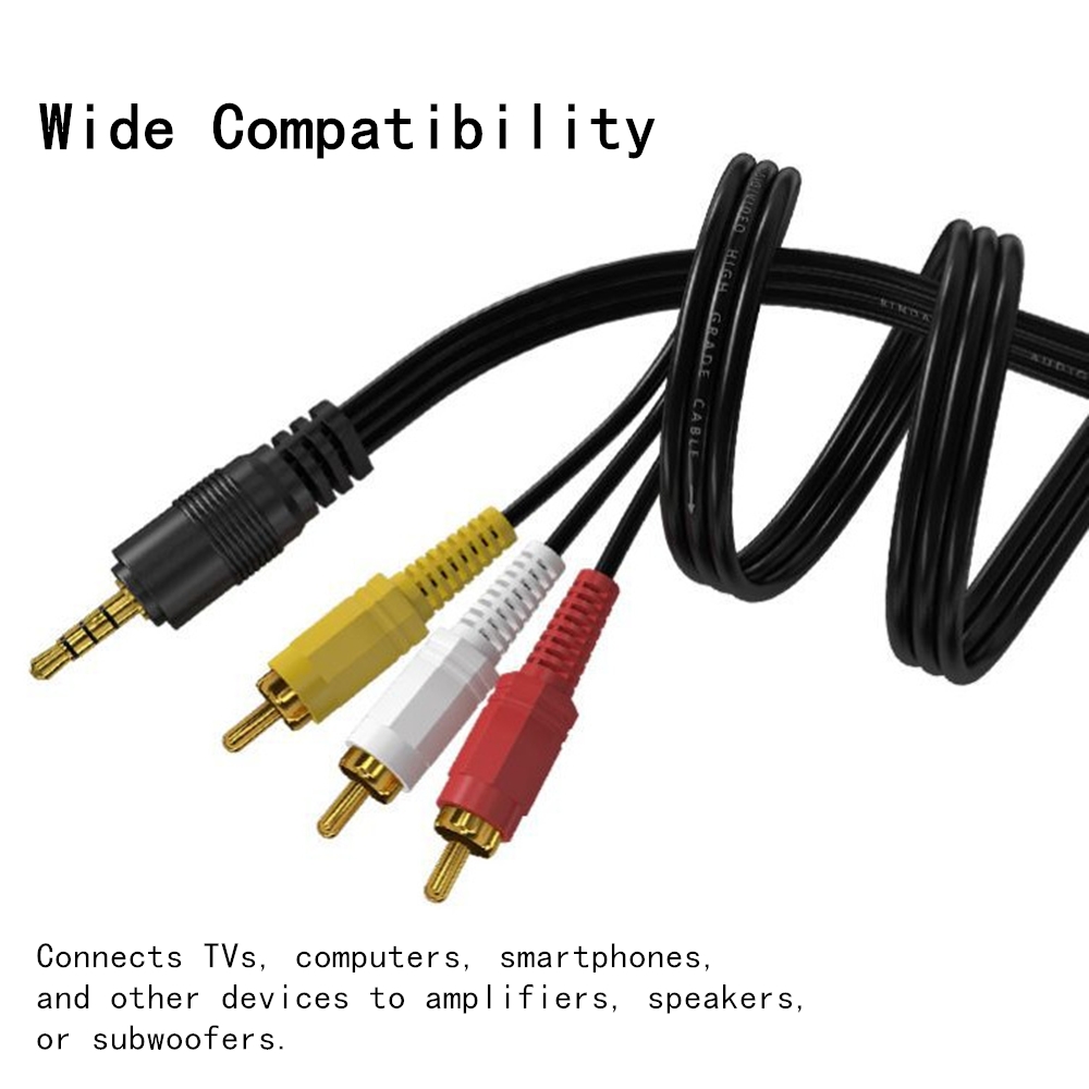 Video Home Cinema - Kabel Audio Video RCA 3.5Mm Ke