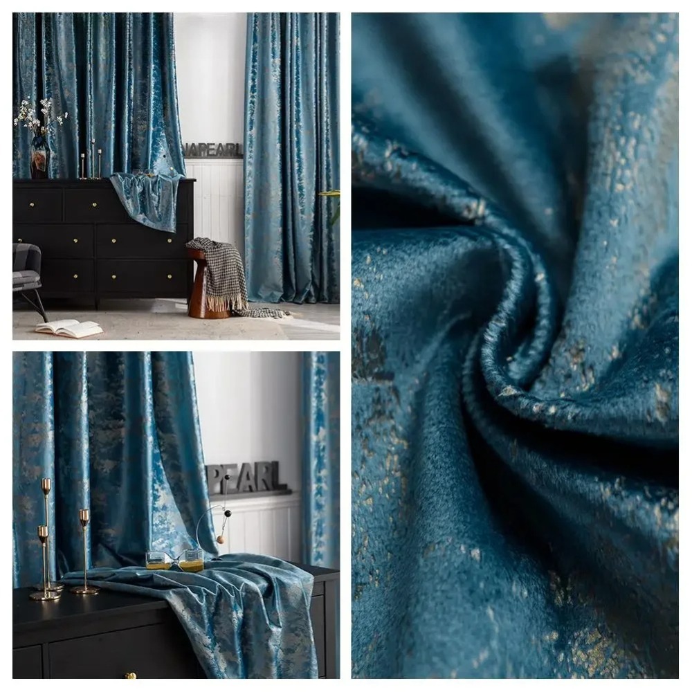 Blackout Curtain Thick - Gorden beludru tebal yang mewah di