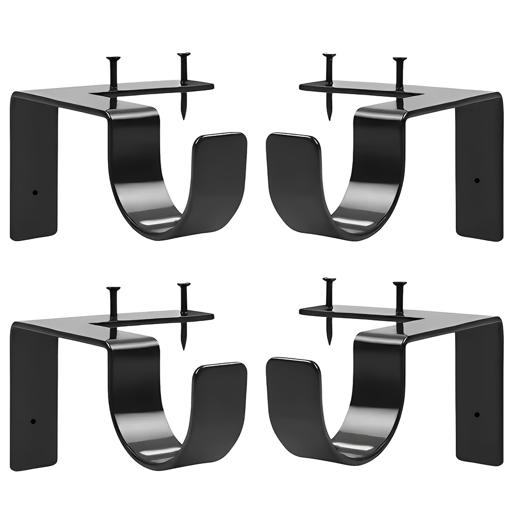 Blackout Curtain Thick - Set Braket Tiang Gorden Ganda Tahan
