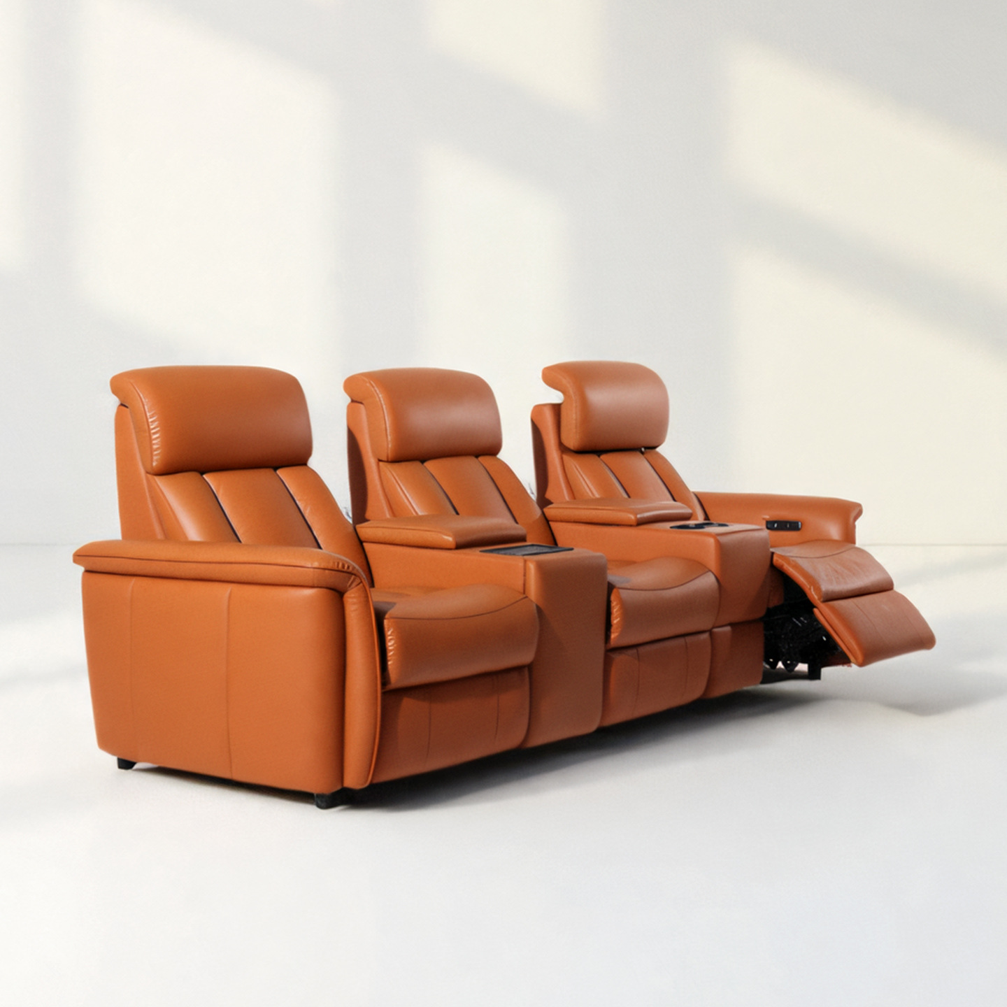 Set Furnitur Kursi Recliner Ho - Home Cinema Recliners ulasan dan harga