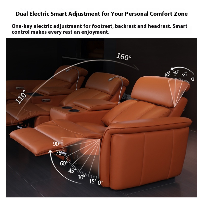 Set Furnitur Kursi Recliner Ho - Home Cinema Recliners ulasan dan harga