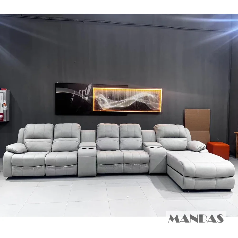 Sofa Recliner Elektrik Manual  - Home Cinema Couch ulasan dan harga