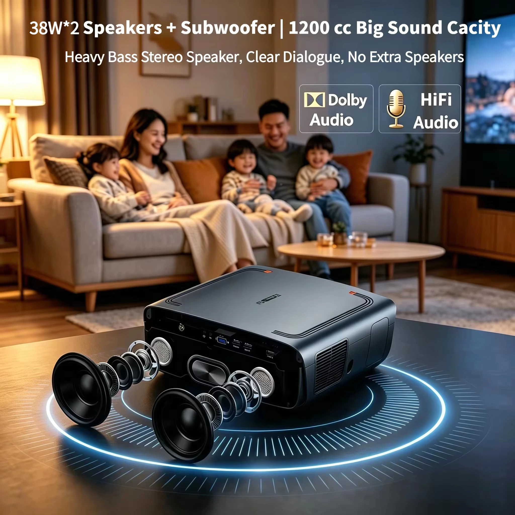 Proyektor S7 4200ANSI Native 1 - Home Cinema Couch ulasan dan harga