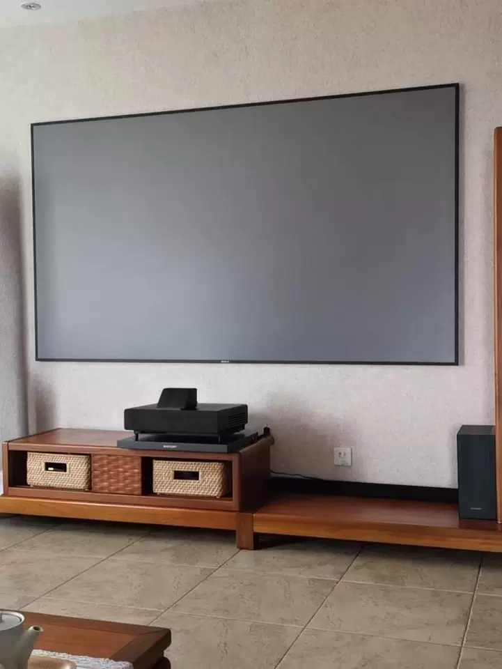 Proyektor Laser 3D HDR10+ Beam - Home Cinema Tv ulasan dan harga
