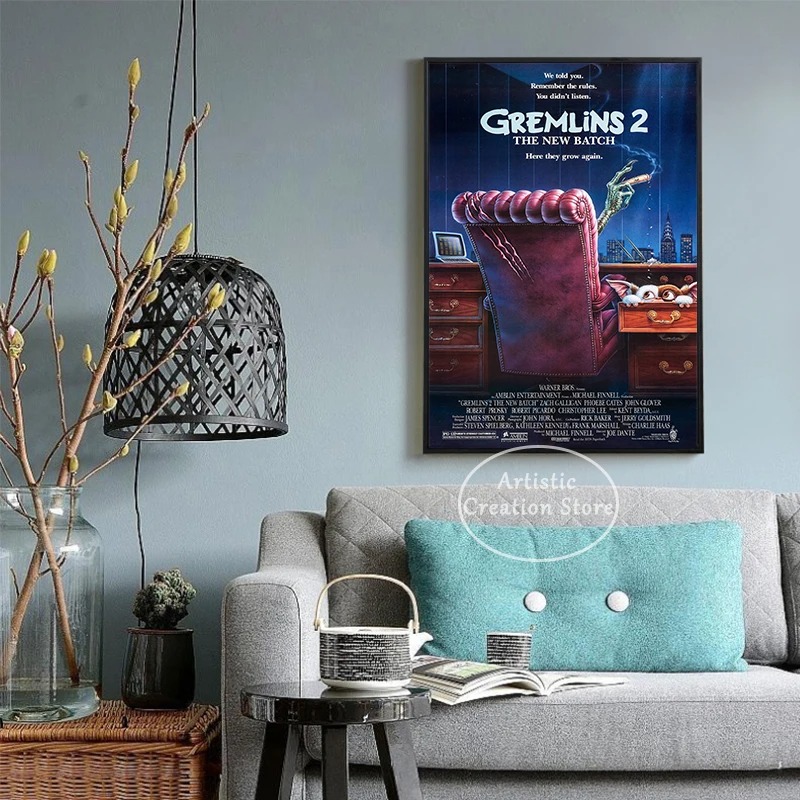 Film Klasik Gremlin Poster sen - Home Cinema Movies ulasan dan harga