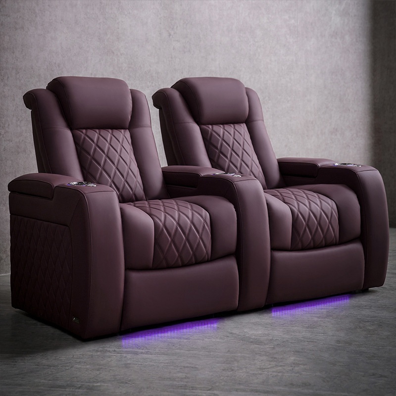Set Sofa Recliner Elektrik Kul - Home Cinema Recliners ulasan dan harga
