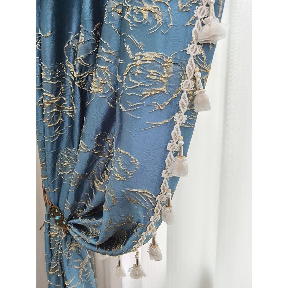Gorden Blackout Jacquard Motif - Blackout Curtain Thick ulasan dan harga