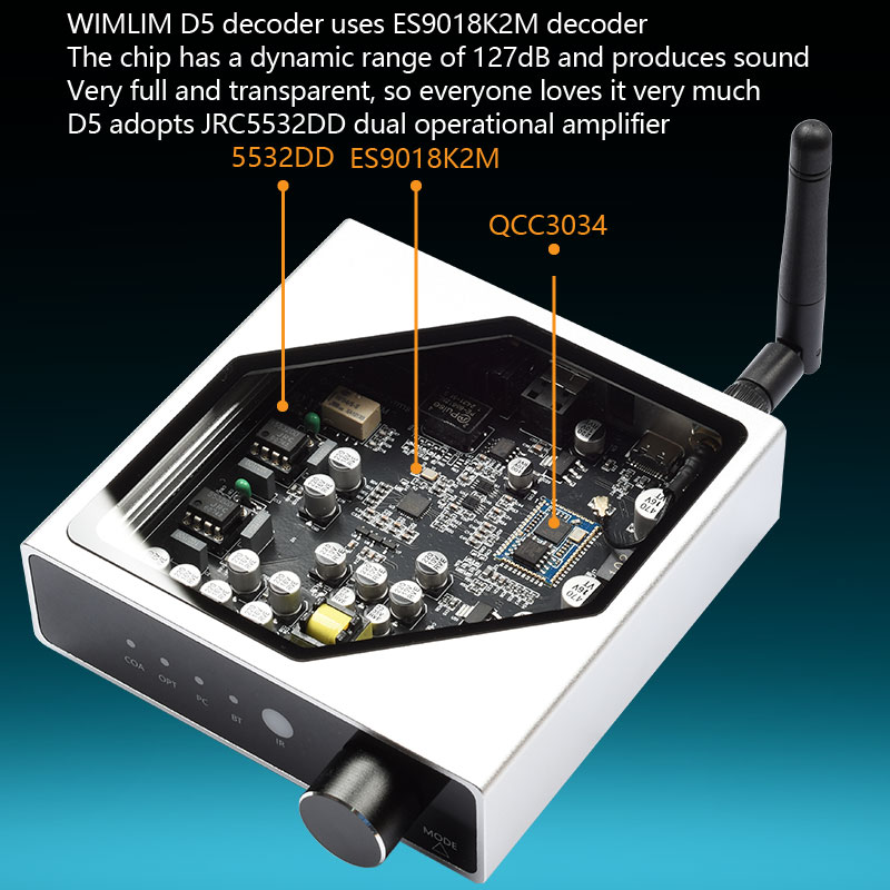 Dekoder Audio Digital Lossless - Surround Sound Decoder ulasan dan harga