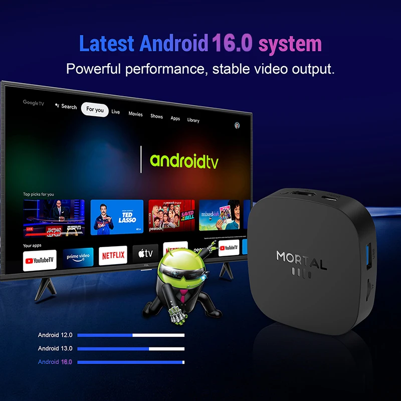 2026 New T1+ 8K HD TV Box Andr - Video Home Cinema ulasan dan harga