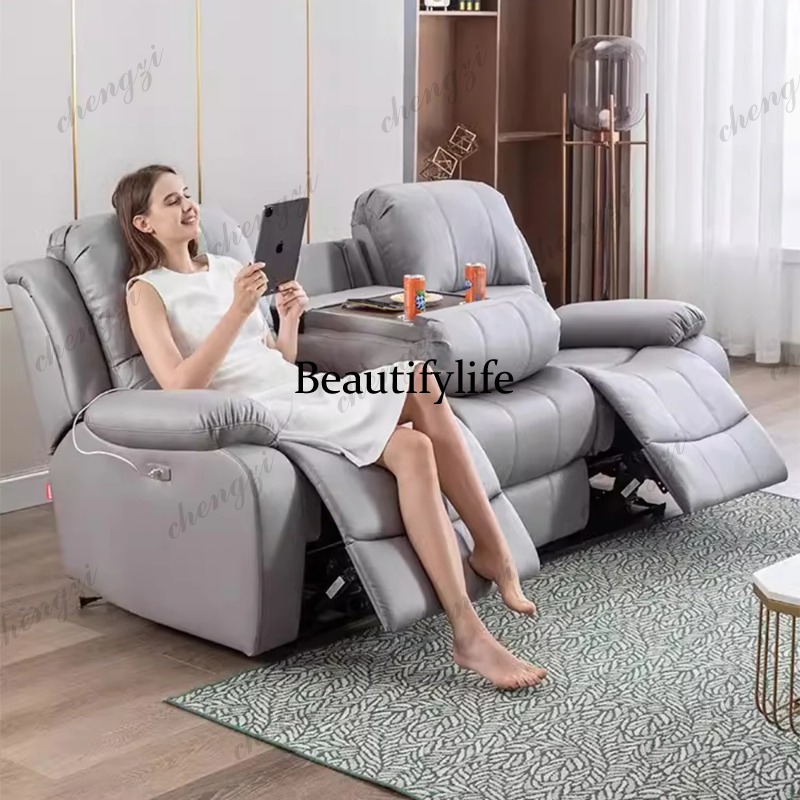 Sofa Recliner Elektrik Manual  - Home Cinema Couch ulasan dan harga