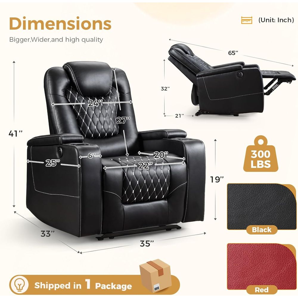 Kursi Recliner Elektrik dengan - Home Cinema Couch ulasan dan harga