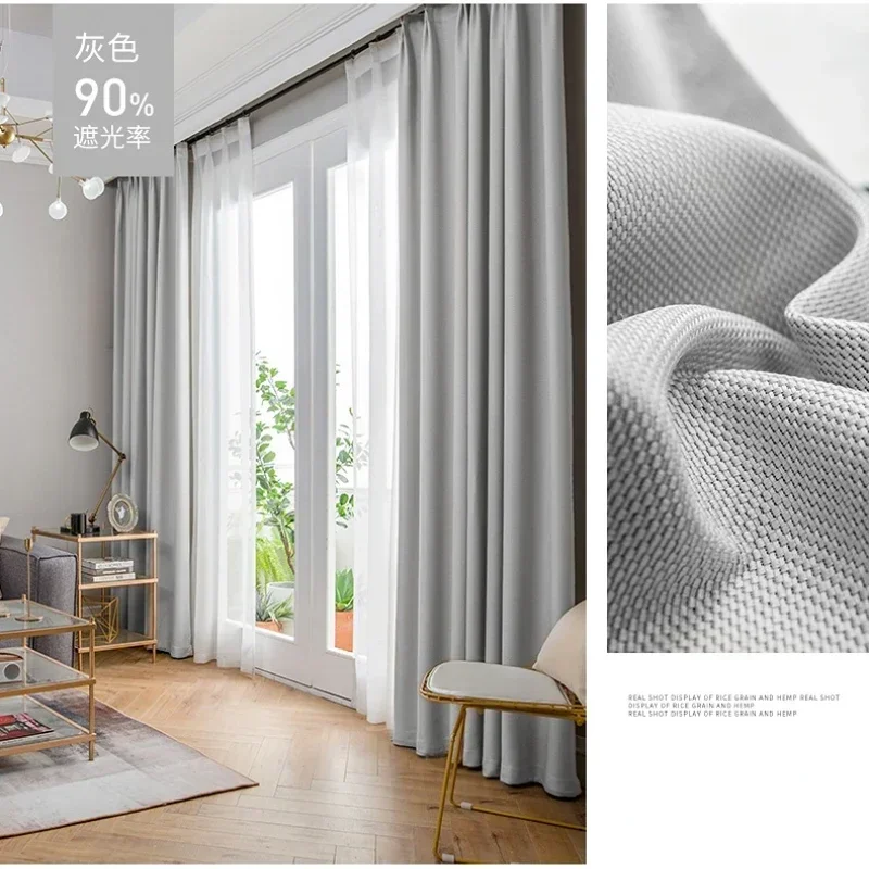 Tirai Blackout Tebal Katun Lin - Blackout Curtain Thick ulasan dan harga