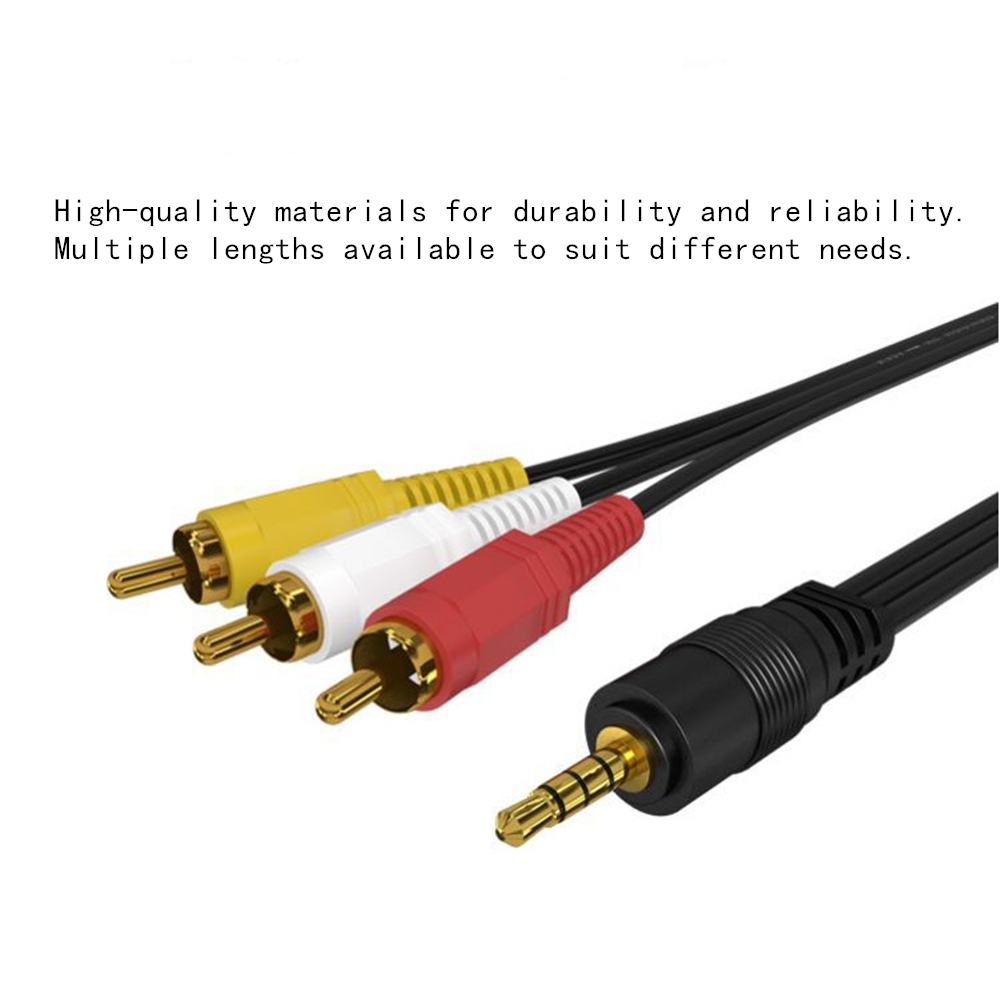 Kabel Audio Video RCA 3.5Mm Ke - Video Home Cinema ulasan dan harga