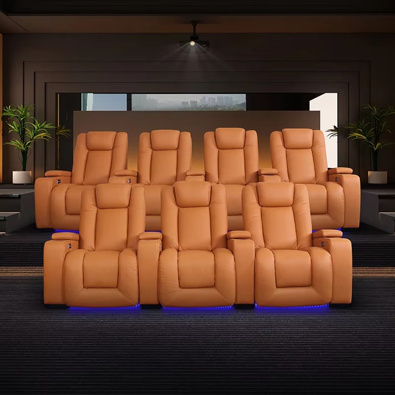 Sofa Recliner Manual Mewah unt - Home Cinema Recliners ulasan dan harga