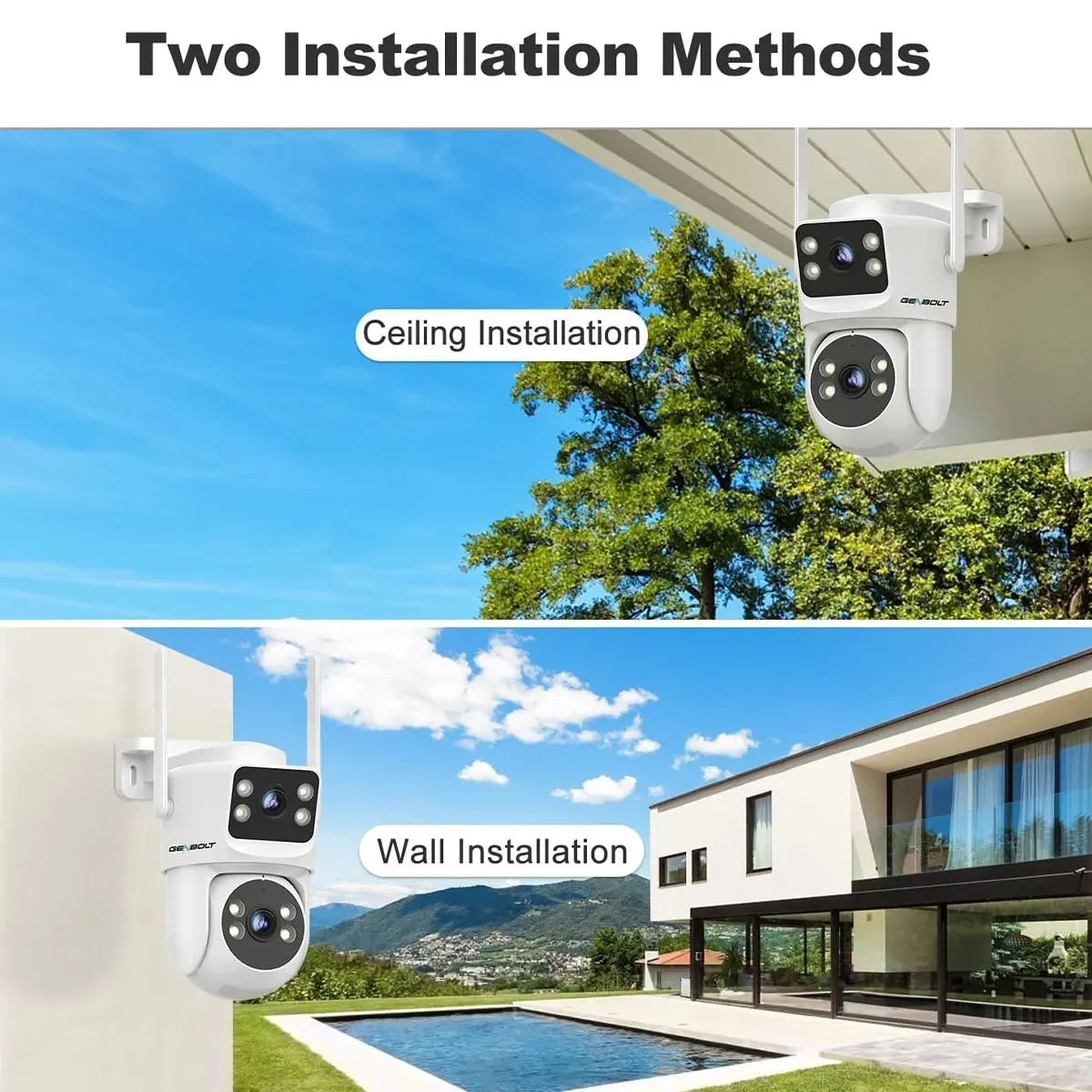 Kamera Keamanan WiFi GENBOLT P - Home Cinema System ulasan dan harga