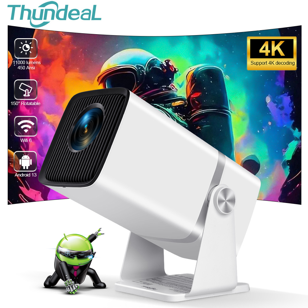 ThundeaL Proyektor 4K Full HD  - Video Home Cinema ulasan dan harga