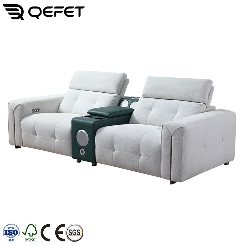 Sofa Recliner Kulit Elektrik 2 - Home Cinema Couch ulasan dan harga