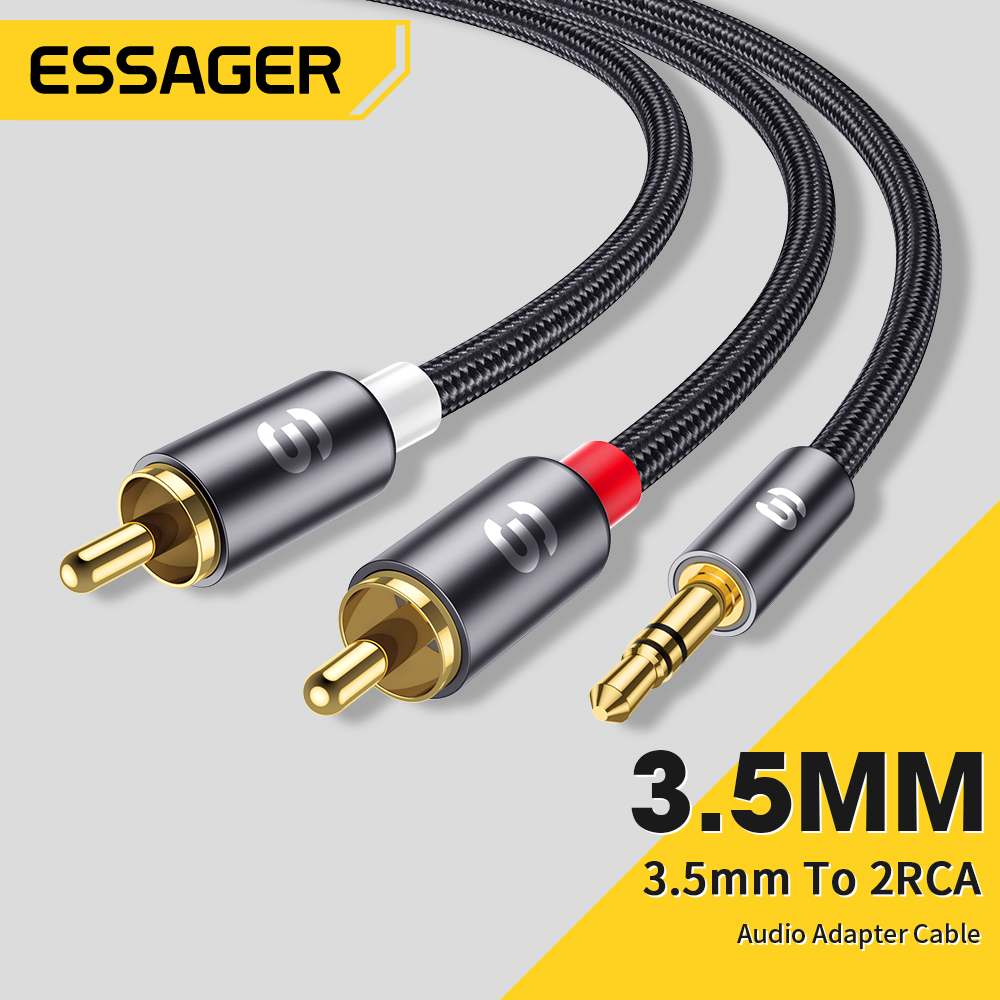 Essager kabel Audio RCA Stereo - Home Cinema Idea ulasan dan harga