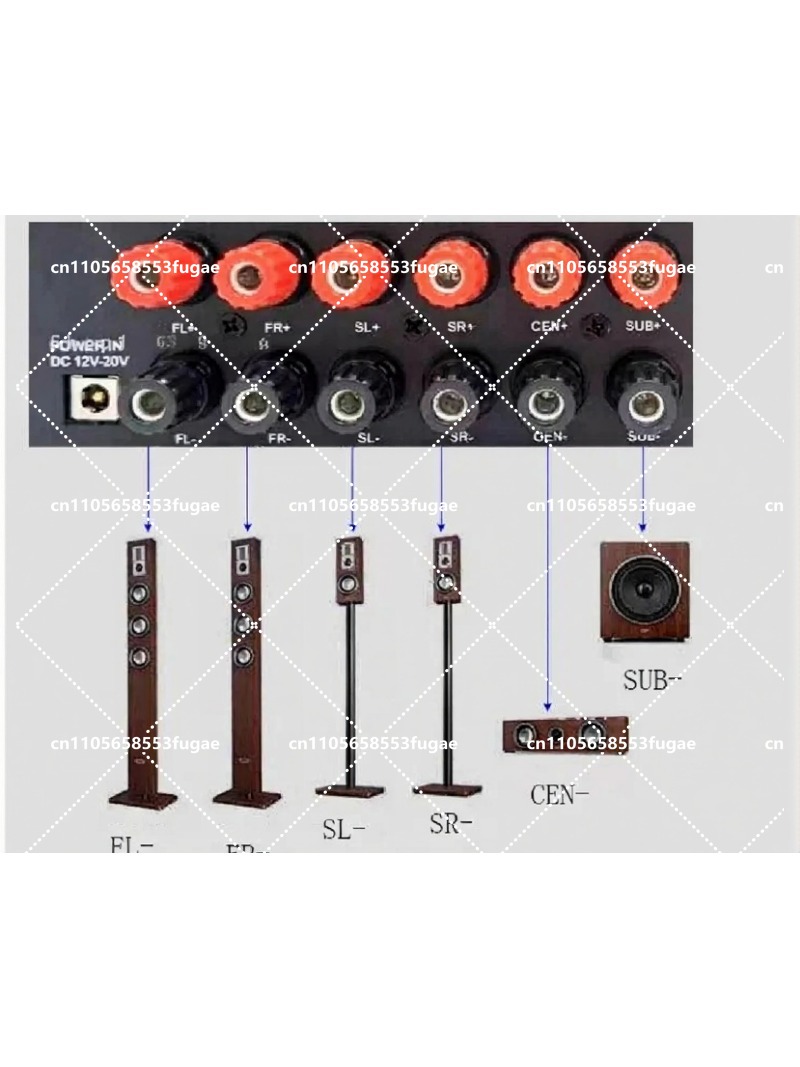 Dekoder Audio HDMI 5.1 Channel - Surround Sound Decoder ulasan dan harga