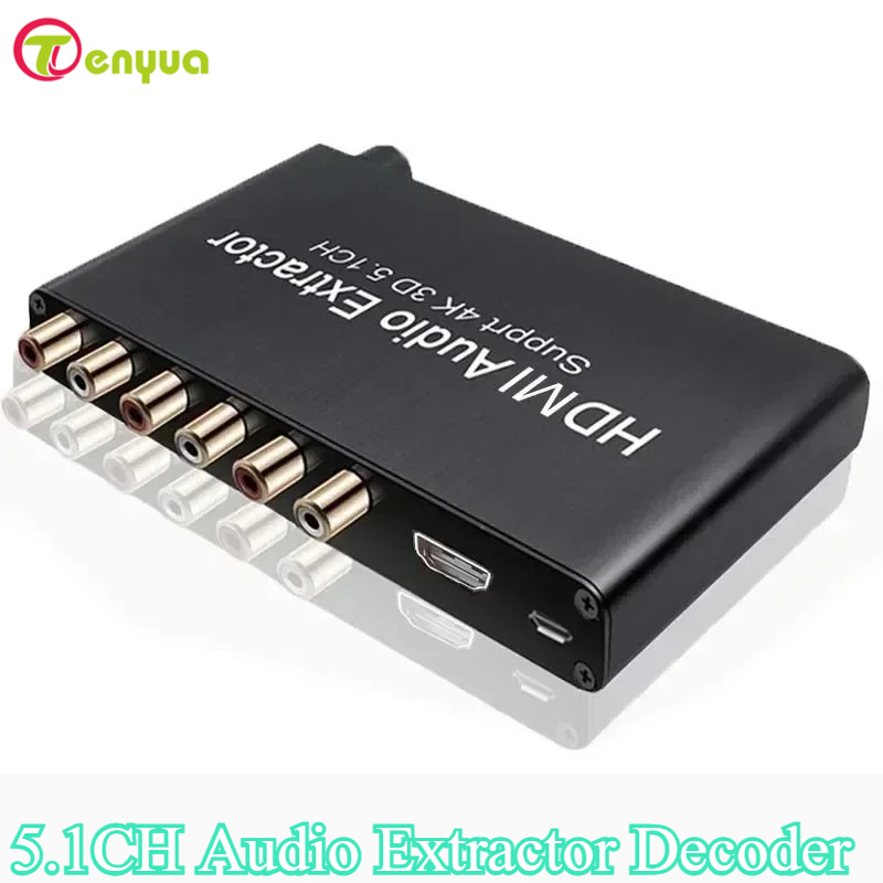 Dekoder Ekstraktor Audio 4K 3D - Surround Sound Decoder ulasan dan harga