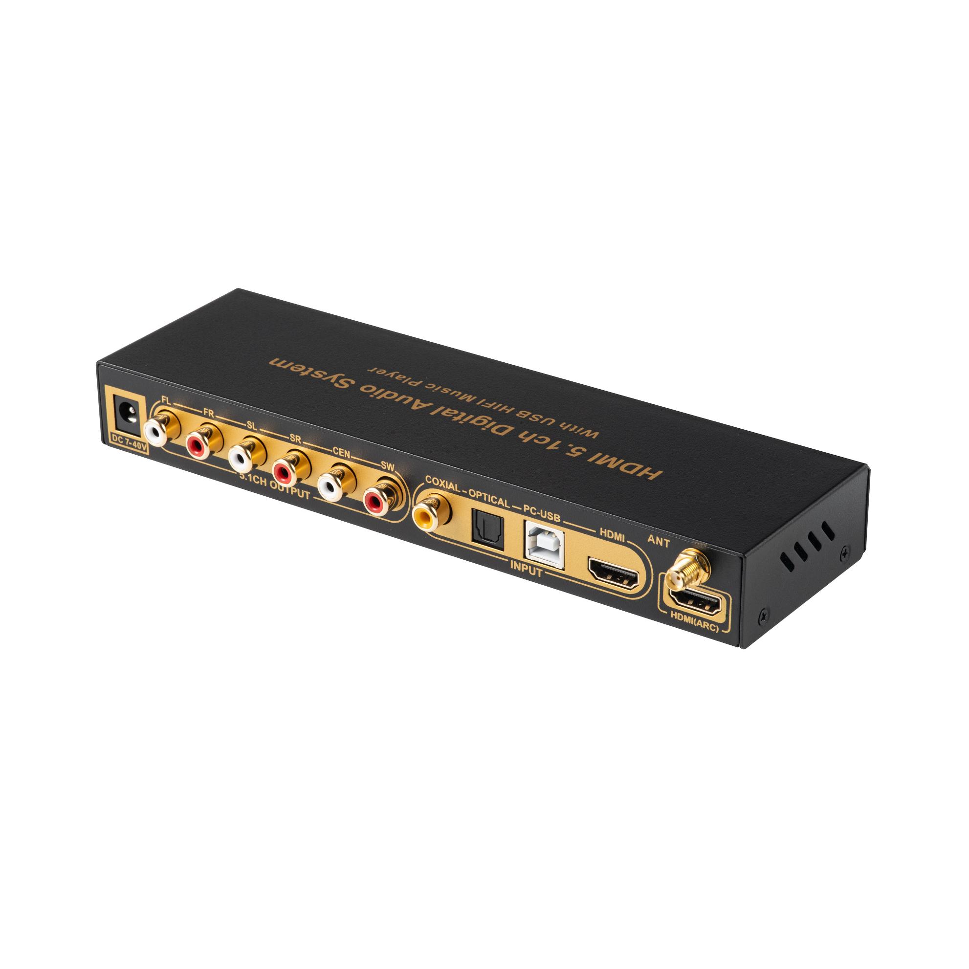 Konverter Dekoder Audio DTS AC - Surround Sound Decoder ulasan dan harga
