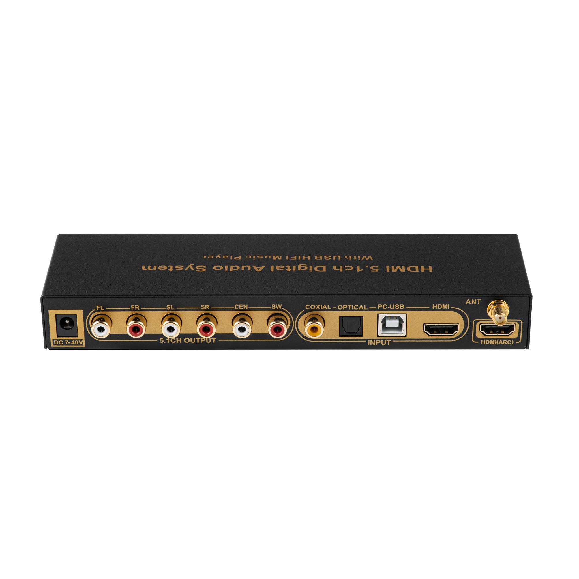 Konverter Dekoder Audio DTS AC - Surround Sound Decoder ulasan dan harga
