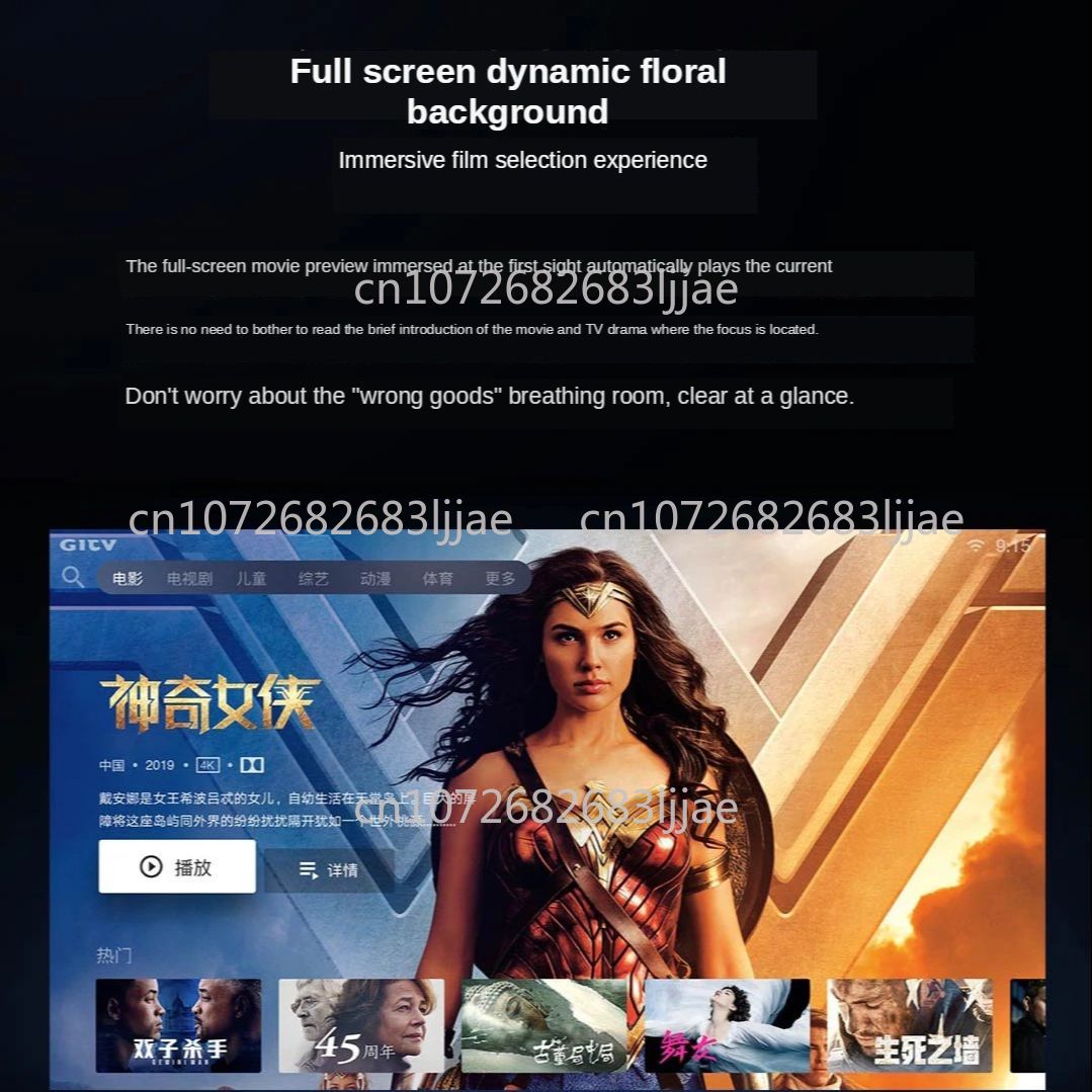 TV Proyektor Laser 4K Cinema P - Home Cinema Tv ulasan dan harga