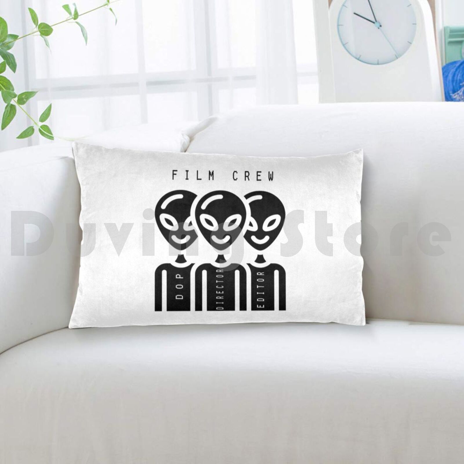Sarung Bantal Kru Film Dicetak - Home Cinema Movies ulasan dan harga