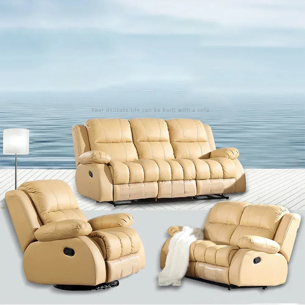 MINGDIBAO Sofa Recliner Manual - Home Cinema Couch ulasan dan harga
