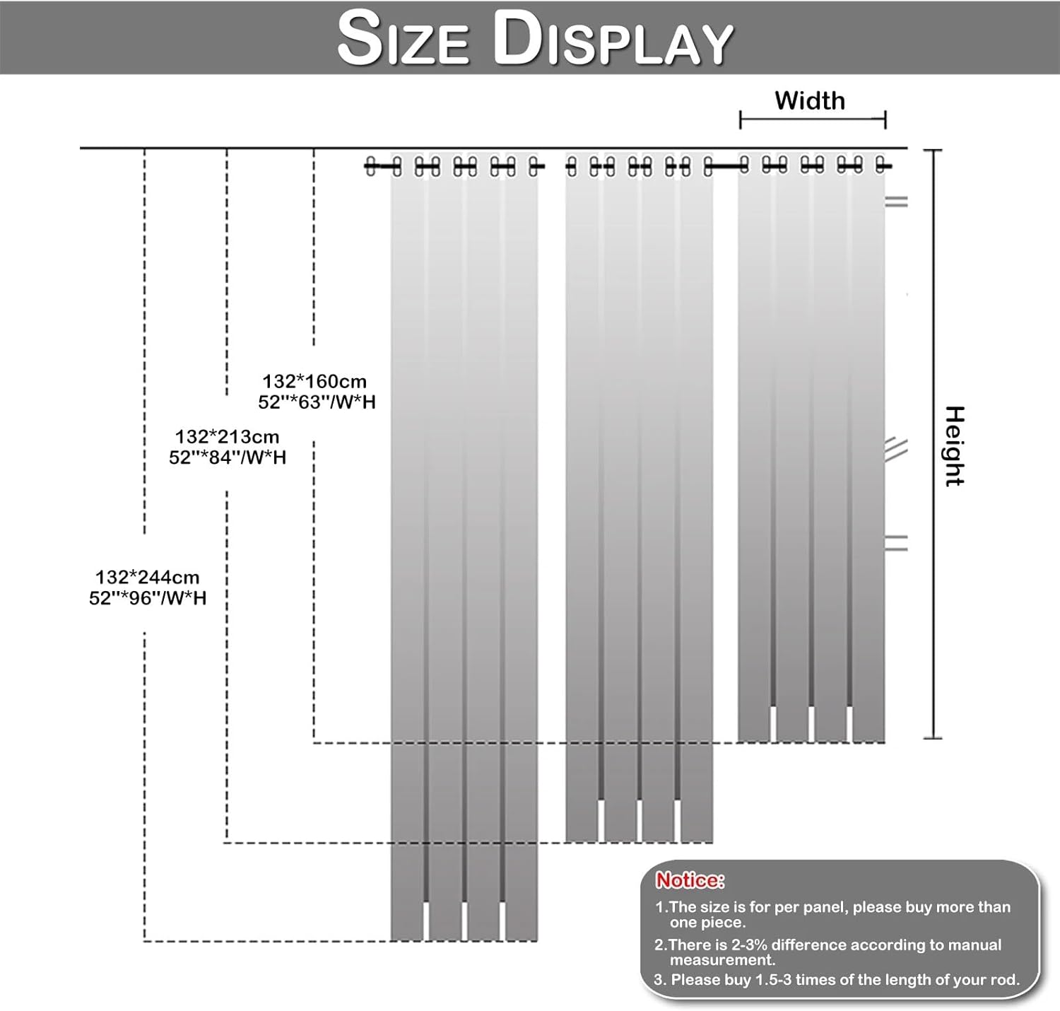 Tirai Musim Dingin Tahan Air u - Blackout Curtain Thick ulasan dan harga