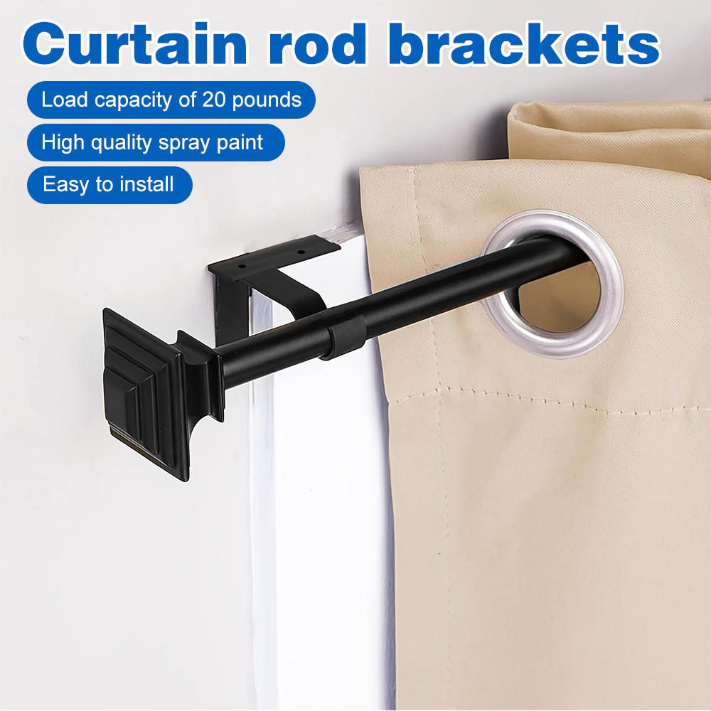 Set Braket Tiang Gorden Ganda  - Blackout Curtain Thick ulasan dan harga