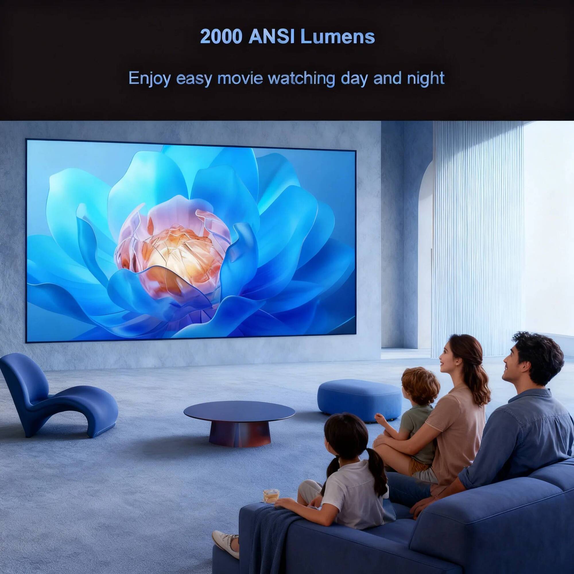 Proyektor Portabel Full HD Fli - Video Home Cinema ulasan dan harga