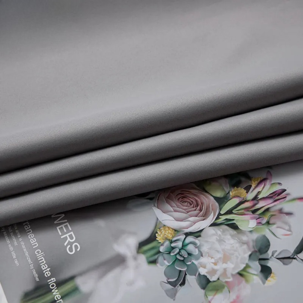 Tirai Pemadaman Abu-abu Modern - Blackout Curtain Thick ulasan dan harga