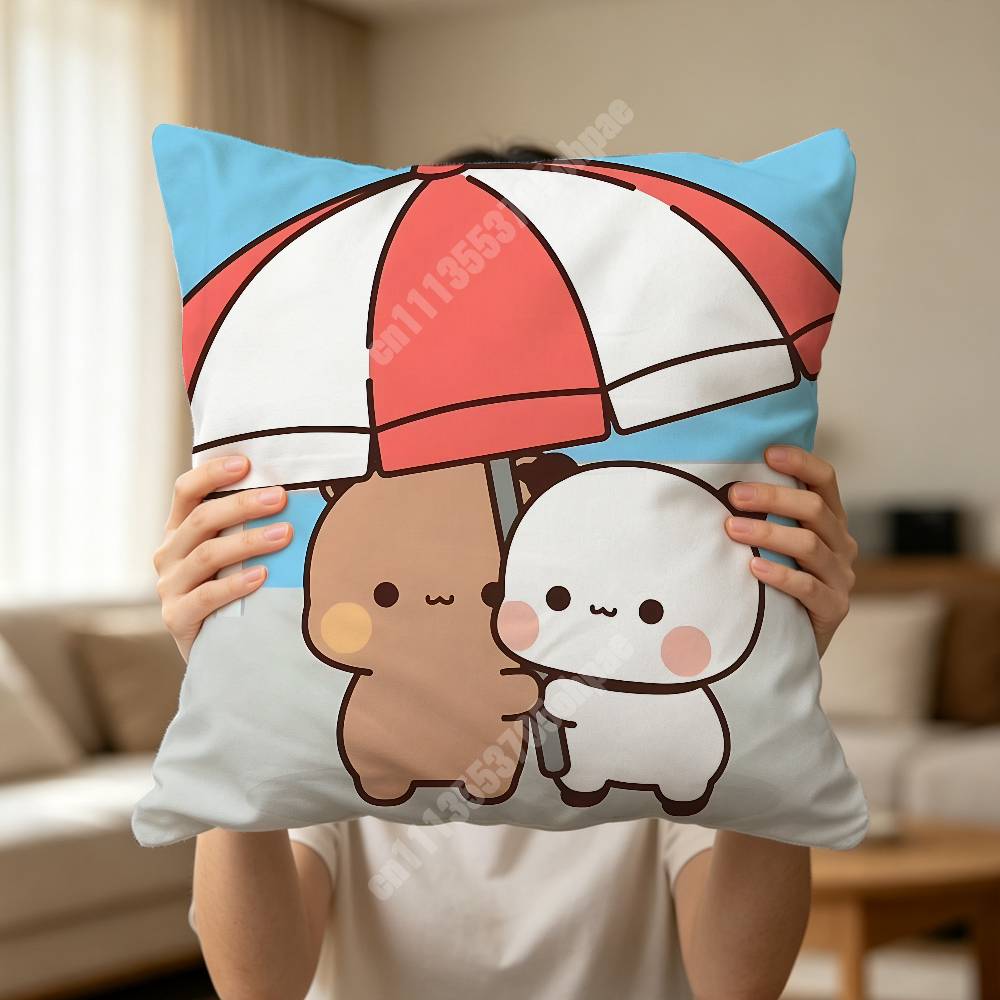 Sarung Bantal Cetak Kartun B-B - Home Cinema Couch ulasan dan harga
